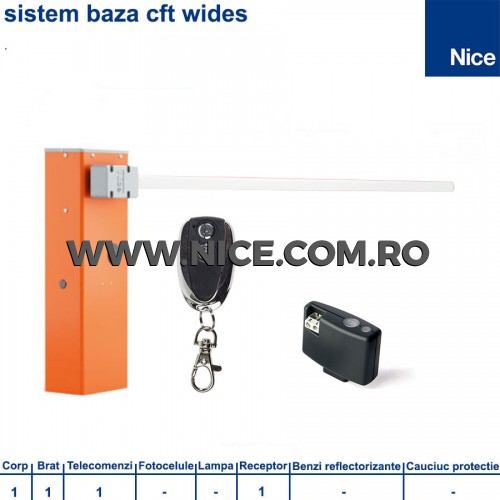 Sistem Baza Bariera Automata Acces Parcare 3m Wides CFT